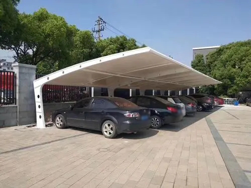 鄂尔多斯膜结构汽车停车棚